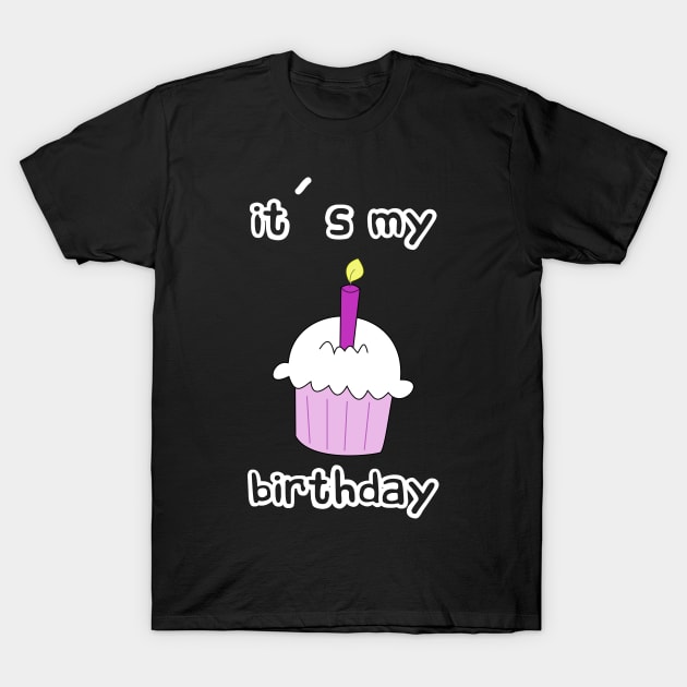 Cupcake pink T-Shirt by Dreamshirt